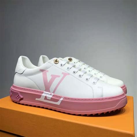 louis vuitton pink sneakers